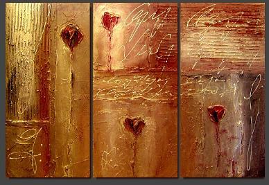 Dafen Oil Painting on canvas abstract -set123